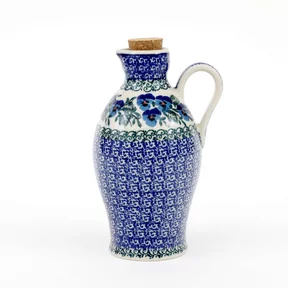 Butelka na olej B85 0,5l <br> 2273 Kobaltowe bratki